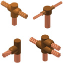 Cable to Ground Rod Molds
