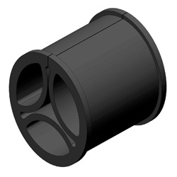 Barrel Cush Univ 14-36mm 1-5/8 hgr PB (Each)