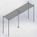 Equipment Pad Canopy Kits
