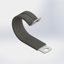 clamp, 1/4in, loop, cush (Each)
