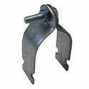 rigid Pipe Clamp, 2in ID Pipe, Zinc (Each)