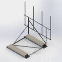 Single Sector Non-Penetrating Roof Mounts