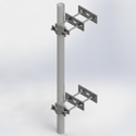 wall mount/ hollow wall, up to 3-1/2in (Each)