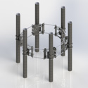 rRU Mount,6-sided, 5in up to 60dia. pol (Each)