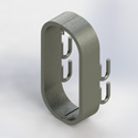 handhole Rim, 5x11in ID, (6x12), Black (Each)