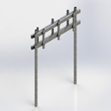 Two tier H-Frame with 8ft post (Each)