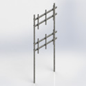 two tier H-Frame 66 with 14ft post (Each)