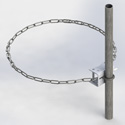 lD Chain Mnt >36OD, w/2-3/8x24pip (Each)