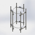 Chain Mnt, Low Profile, 6 pipes, 18 S (Each)