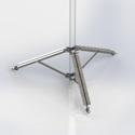Tripod mount heavy duty 2-3/8-4-1/2 (Each)